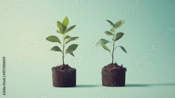 Fototapeta Dividend Reinvestment Versus Payout Strategy for Financial Growth Potential and Capital Cost