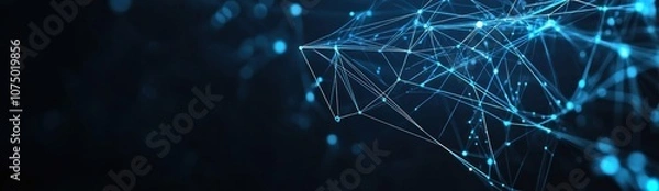 Fototapeta Abstract Network Structure