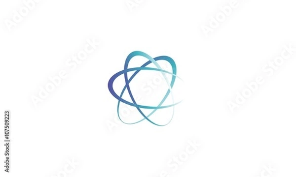 Obraz Design Fan Logo Element. Abstract C