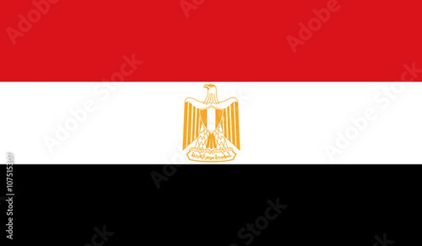 Obraz Flaga Egiptu