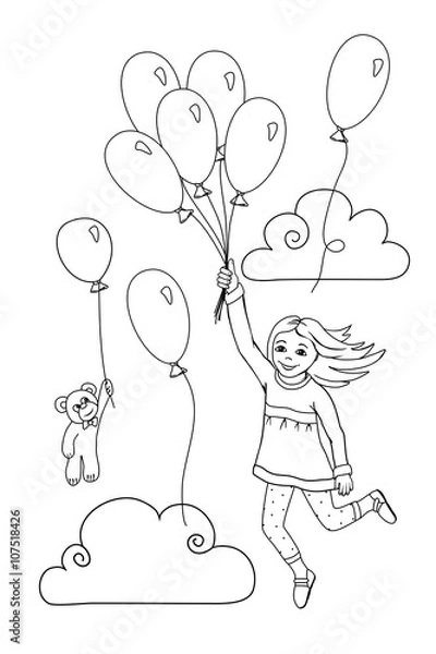 Fototapeta Komm mit ins Land der Träume...