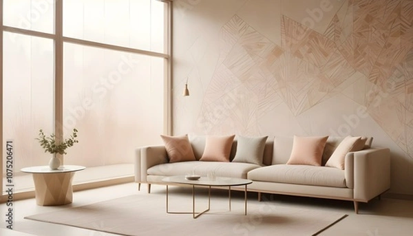 Fototapeta Photo interior modern design room

