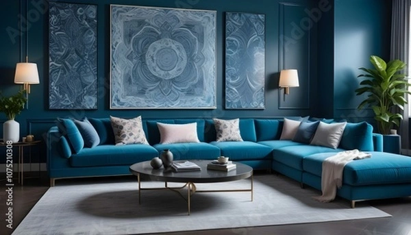 Fototapeta Photo interior modern design room
