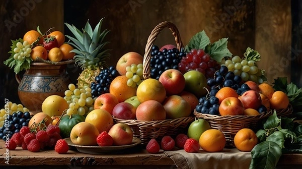 Fototapeta fruits and vegetables