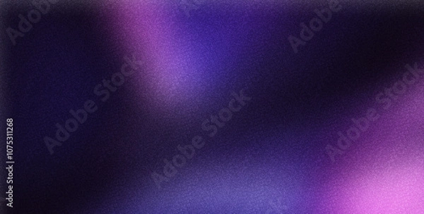 Fototapeta Purple gradient background with noise texture