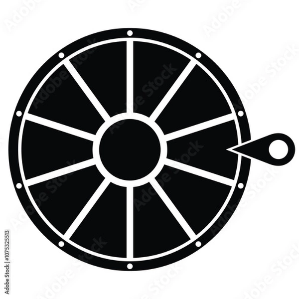 Obraz game show prize wheel