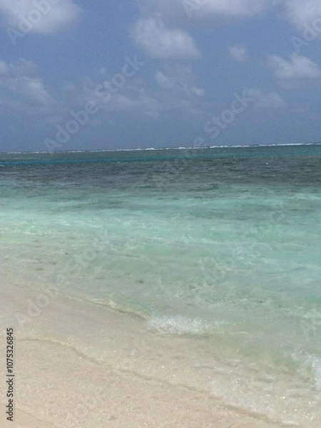 Obraz beach with sky