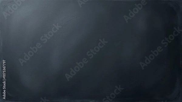 Obraz Chalk rubbed out on blackboard background