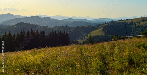 Fototapeta Mountains in spring
