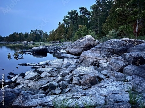 Obraz lake in the mountains