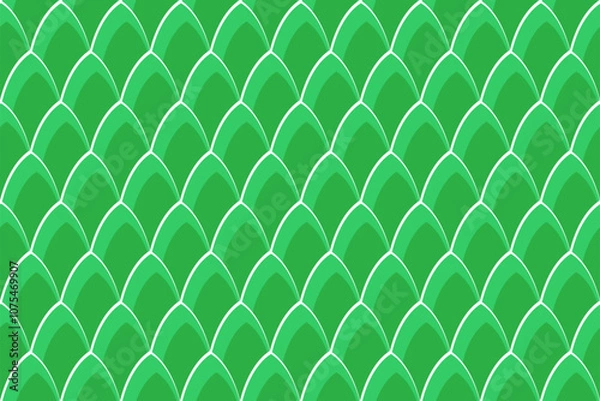Obraz Scale seamless pattern. Design prints. Roofing design. Reptile animal skin or fish squama texture