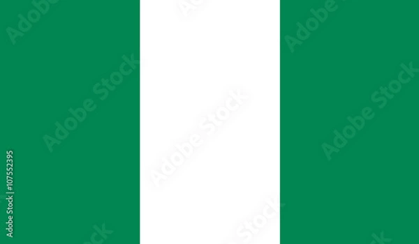 Obraz Flaga Nigerii