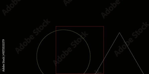 Fototapeta Pixelated Pattern Digital Art: A Symmetrical Design with Vibrant Colors and Captivating Composition for Creative Projects and Marketing Use