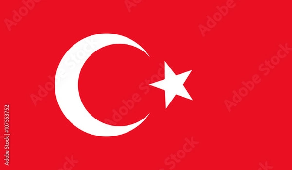 Obraz turkey flag
