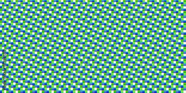 Fototapeta Abstract 3D Geometric Background Texture: Scales Grid Hexagon Honeycomb Pattern for Innovative Design Projects and Creative Visuals