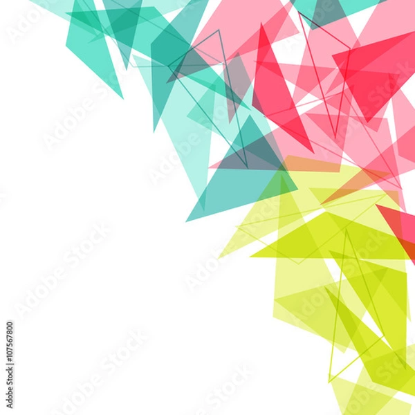 Fototapeta Geometric background