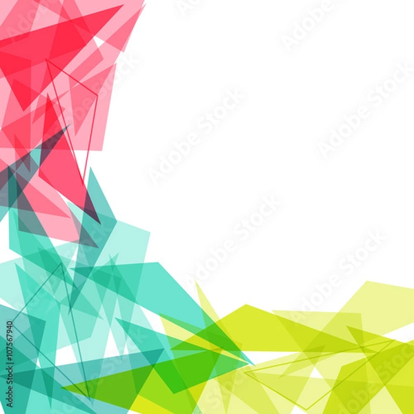 Fototapeta Geometric background