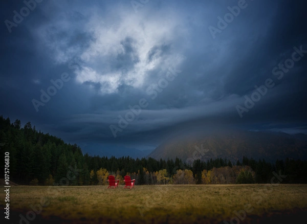 Fototapeta Autumn Sky