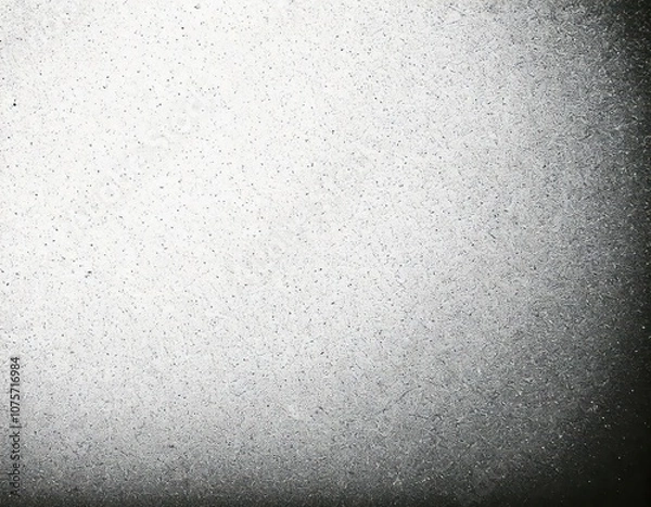 Obraz faded scanned paper halftone gradient texture gritty grunge background white and black sand noise effect overlay