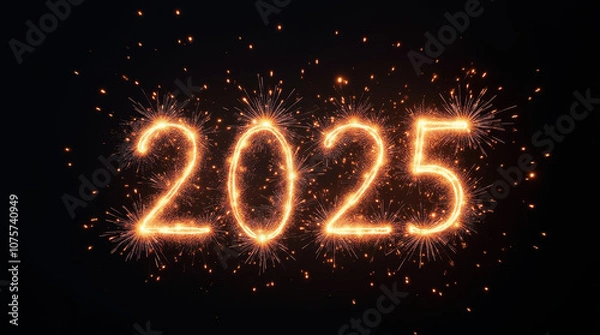 Obraz 2025 Typography.