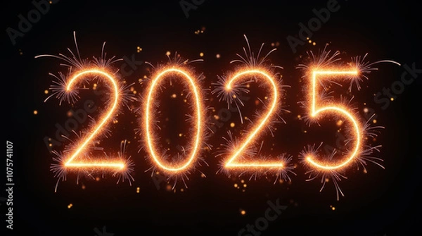 Obraz 2025 Typography.