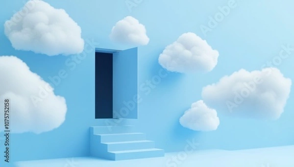 Obraz Open Door to the Clouds