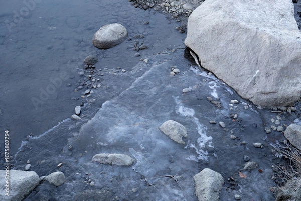 Obraz ice on the rocks