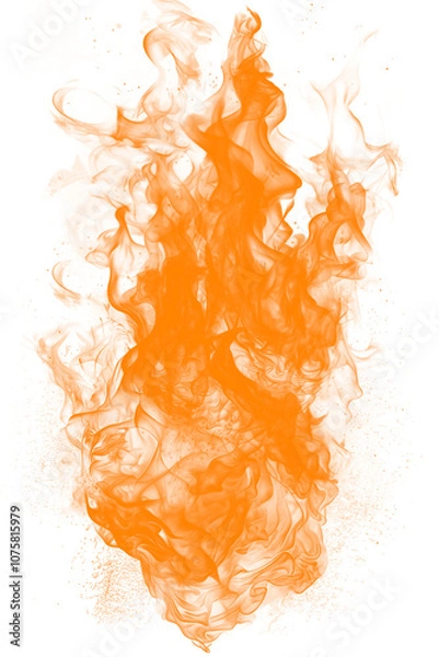 Obraz realistic fire effect