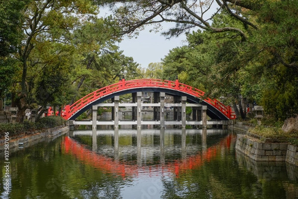 Obraz 大阪 住吉大社 太鼓橋