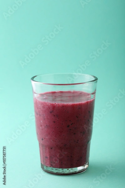 Obraz fresh summer smoothie in glass