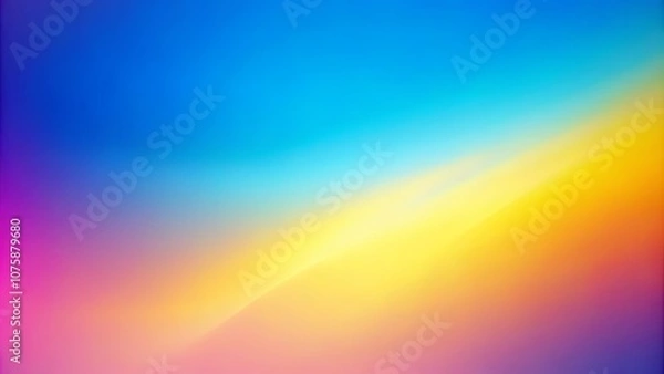 Fototapeta Abstract Gradient of Vibrant Hues A Visual Symphony of Color Blending