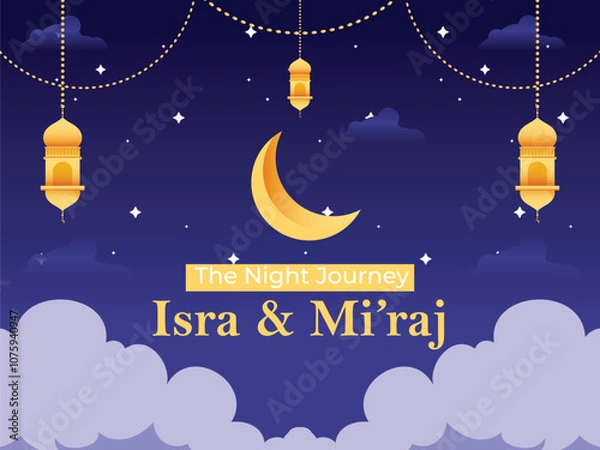 Fototapeta isra miraj background