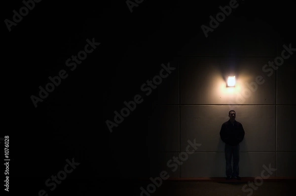 Obraz Spotlit Man