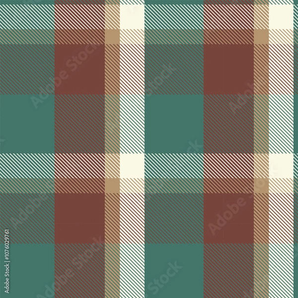 Fototapeta Scottish Tartan Pattern. Tartan Seamless Pattern Template for Design Ornament. Seamless Fabric Texture. Plaid Pattern Seamless. Classic Scottish Tartan Design. Traditional Scottish Woven Fabric. Lumbe