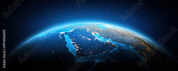 Obraz Saudi Arabia from space