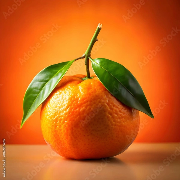 Obraz mandarin pic color background