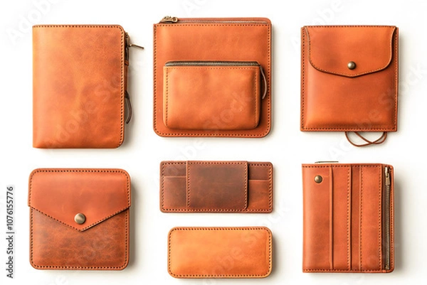 Obraz A collection of leather goods