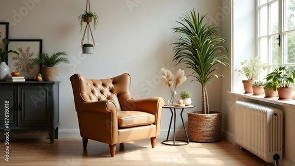 Fototapeta 明るいインテリア