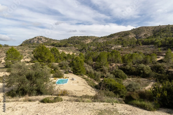 Obraz swimming pool in nature
