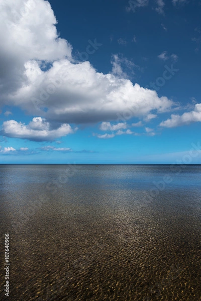 Obraz Calm in Baltic sea.