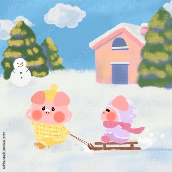 Fototapeta 제목 없는 아트워크