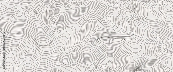 Fototapeta topographic lines background