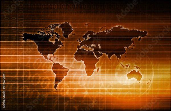 Fototapeta Concept for New Technology