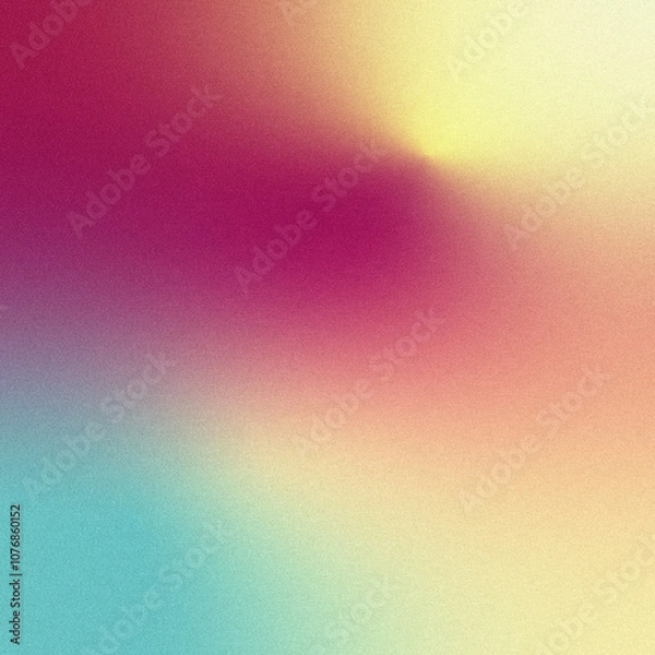 Obraz Colorful Noisy Abstract Gradient Texture with Smooth Blending Tones