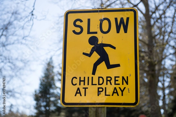 Obraz Slow Chirldren at play