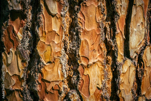 Obraz textura de tronco 