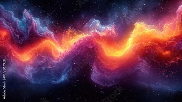 Obraz background with space