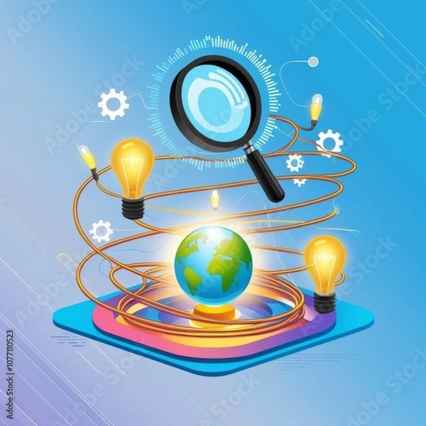 Fototapeta Google Ranking SEO