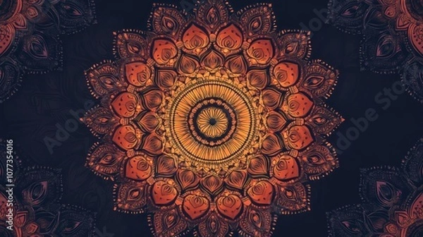 Obraz Intricate Mandala Design