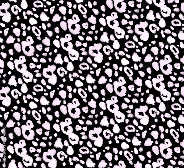 Obraz Seamless leopard pattern, animal print.